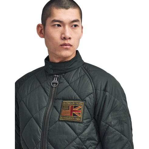 Barbour Intl. Giacca bomber Bomber Uomo trapuntato Steve McQueen S A25 - BARBOURINTERNATIONALMQU1326 - GN91 - S - Francavilla Moda
